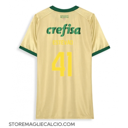 Palmeiras Estevao Willian #41 Maglia Gara Terza Repliche 2024-25 Maniche Corte Palmeiras Estevao Willian #41 Maglia Gara Terza Repliche 2024-25 Maniche Corte